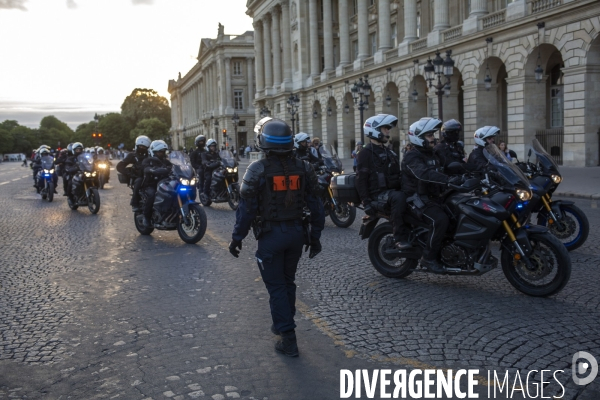Justice pour Nahel, Place de la Concorde