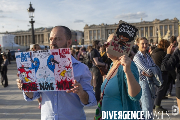 Justice pour Nahel, Place de la Concorde