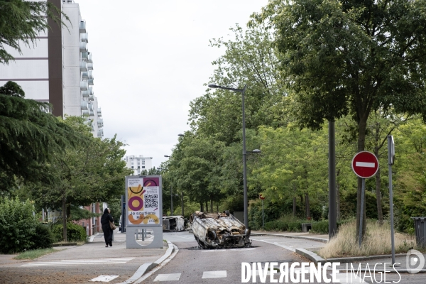 Au lendemain de la troisième nuit d émeutes à Rouen suite à la mort de Nahel.