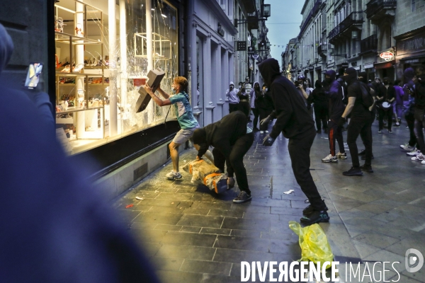 Émeutes à Bordeaux après le décès de Nahel à Nanterre