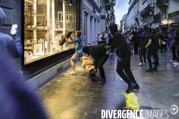 Émeutes à Bordeaux après le décès de Nahel à Nanterre