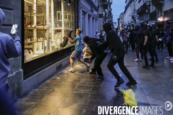 Émeutes à Bordeaux après le décès de Nahel à Nanterre