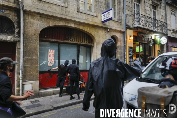 Émeutes à Bordeaux après le décès de Nahel à Nanterre