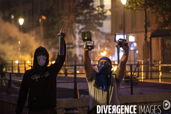 Nuit d émeutes à Marseille