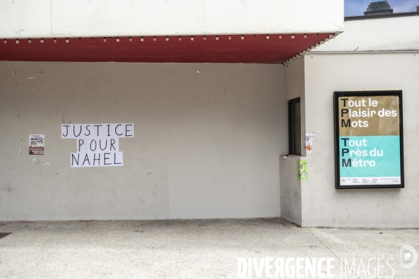 Rassemblement devant la mairie de Montreuil contre les violences urbaines