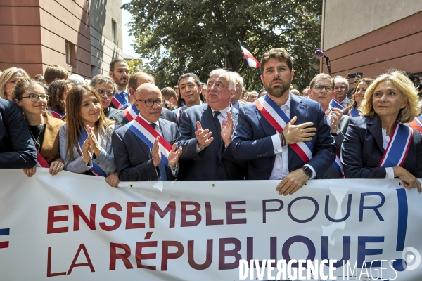 Rassemblement citoyen à  L Haÿ-Les-Roses