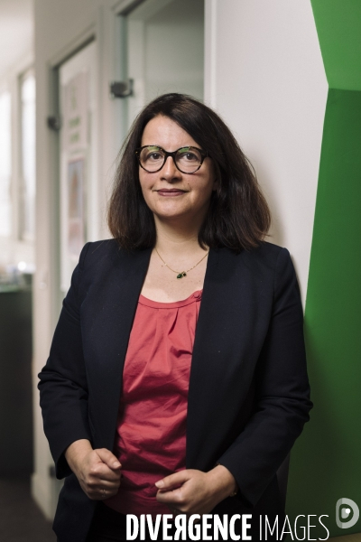Portrait de cécile duflot, directrice générale de l ong oxfam france.