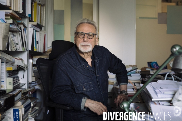 Portrait d alain policar,politologue et chercheur associé au centre de recherches politiques de sciences po.