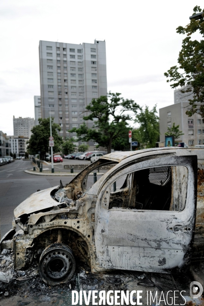 Consequence des violences une semaine après la mort de nahel tué par un policier