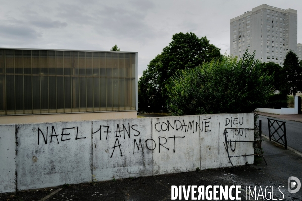 Consequence des violences une semaine après la mort de nahel tué par un policier