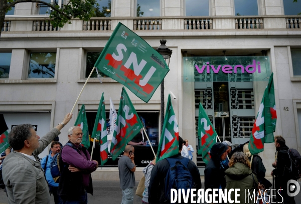 Rassemblement des salariés du JDD