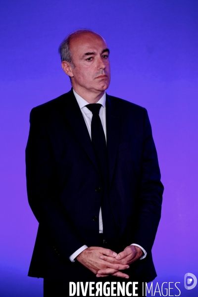 Conference de presse d Éric Ciotti d Olivier Marleix et de Bruno Retailleau 