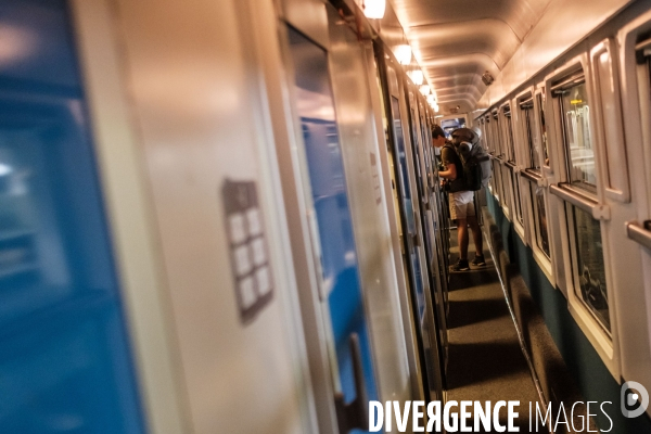 Train de nuit entre Paris et Lourdes