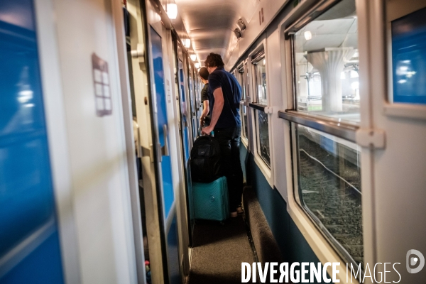 Train de nuit entre Paris et Lourdes