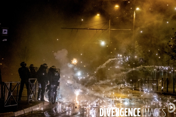 Nuit d emeute à Vaulx-en-Velin et Lyon après la mort de Nahel.