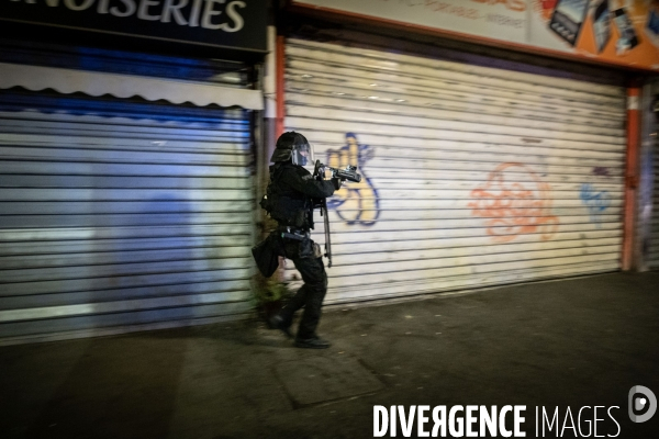 Nuit d emeute à Vaulx-en-Velin et Lyon après la mort de Nahel.