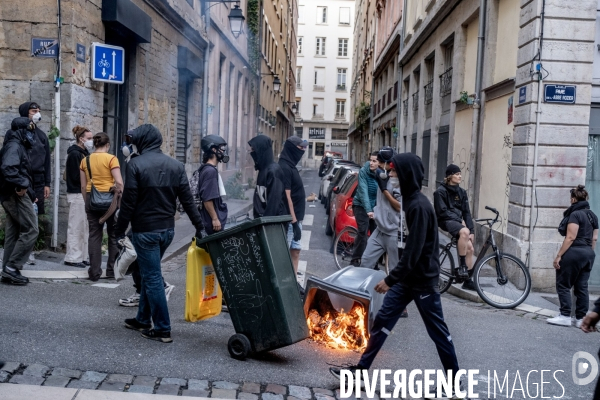 Nuit d emeute à Vaulx-en-Velin et Lyon après la mort de Nahel.