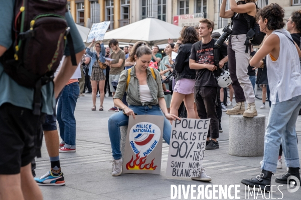 Nuit d emeute à Vaulx-en-Velin et Lyon après la mort de Nahel.