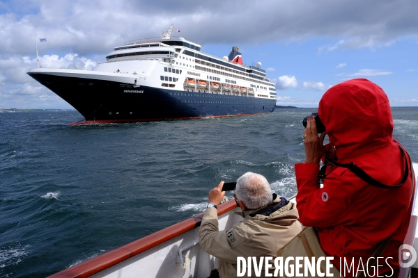 Croisiére inaugurale du Renaissance, paquebot de l armateur français CFC