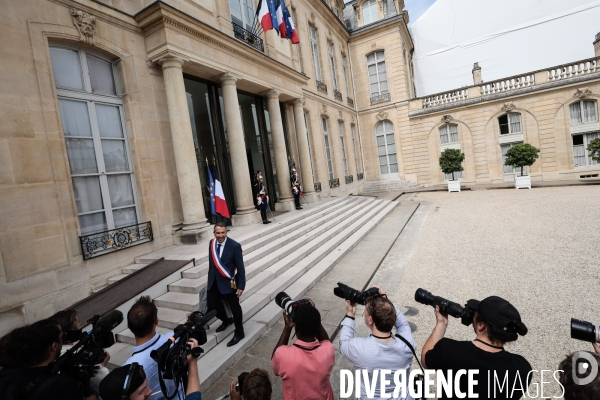 Les maires reçus a l elysee