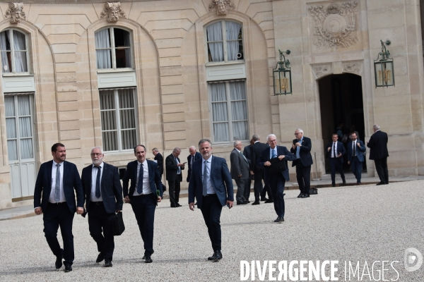 Les maires reçus a l elysee