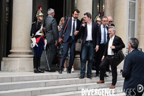 Les maires reçus a l elysee