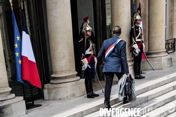 Les maires reçus a l elysee