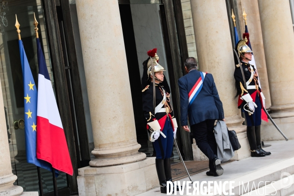 Les maires reçus a l elysee