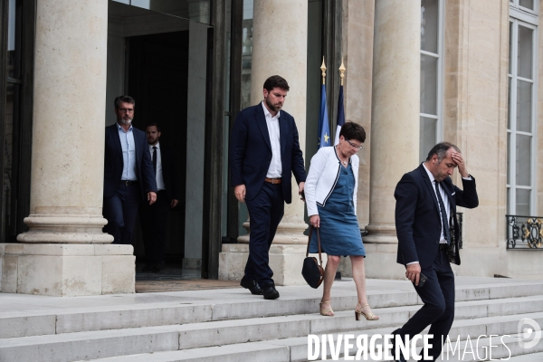 Les maires reçus a l elysee
