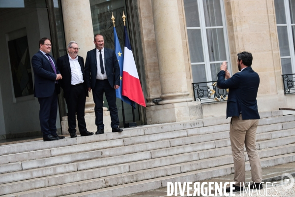 Les maires reçus a l elysee