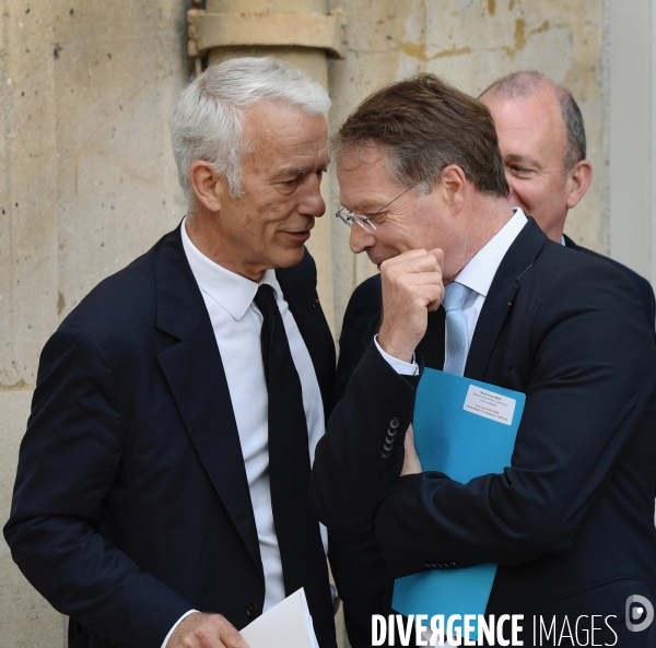 Elisabeth Borne reçoit les Organisations syndicales 