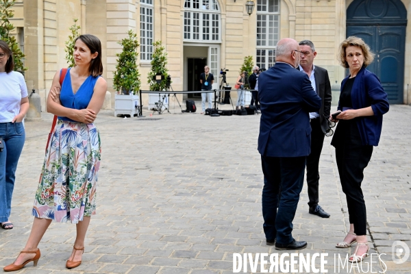 Elisabeth Borne reçoit les Organisations syndicales 
