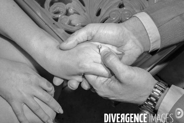 Demande en mariage dans un palace parisien