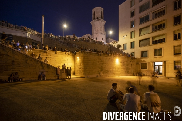 Feux d artifices du 14 juillet à Marseille
