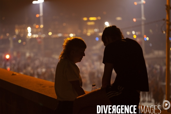 Feux d artifices du 14 juillet à Marseille