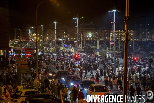 Feux d artifices du 14 juillet à Marseille