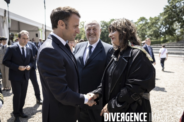 83e anniversaire de lAppel du 18 juin 1940 au Mont-Valérien.