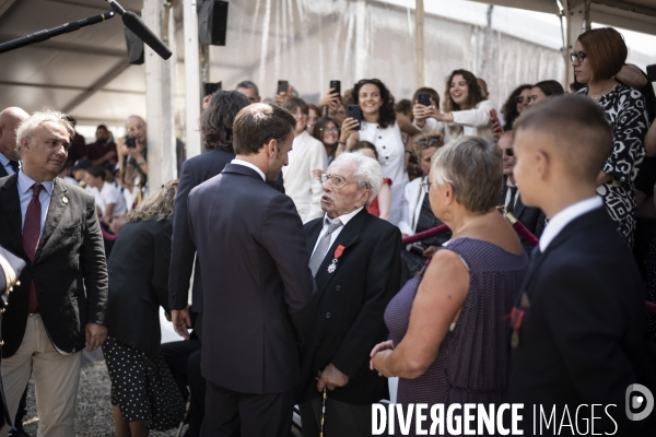 83e anniversaire de lAppel du 18 juin 1940 au Mont-Valérien.