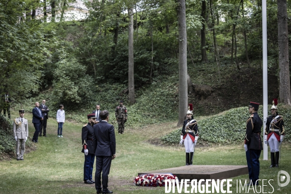 83e anniversaire de lAppel du 18 juin 1940 au Mont-Valérien.