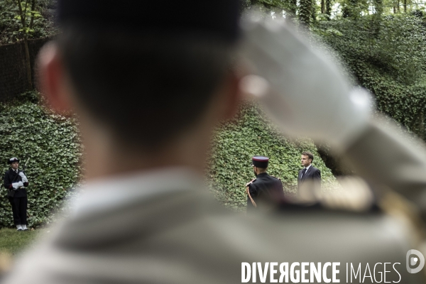 83e anniversaire de lAppel du 18 juin 1940 au Mont-Valérien.