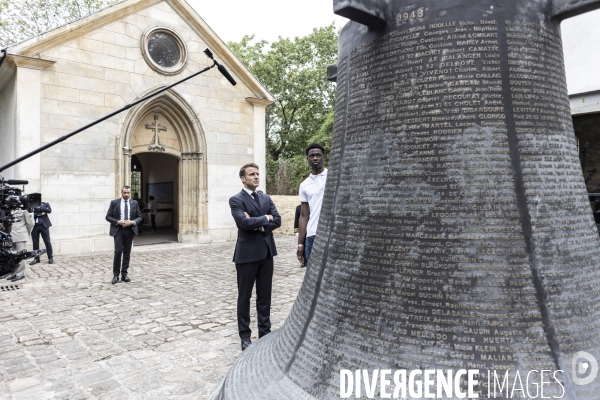 83e anniversaire de lAppel du 18 juin 1940 au Mont-Valérien.