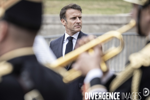 83e anniversaire de lAppel du 18 juin 1940 au Mont-Valérien.