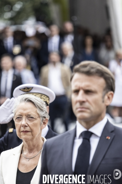 83e anniversaire de lAppel du 18 juin 1940 au Mont-Valérien.