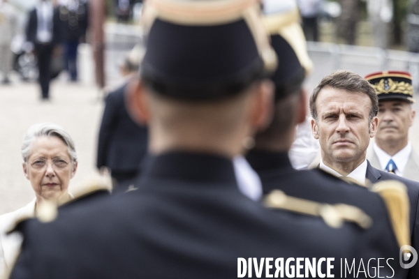 83e anniversaire de lAppel du 18 juin 1940 au Mont-Valérien.