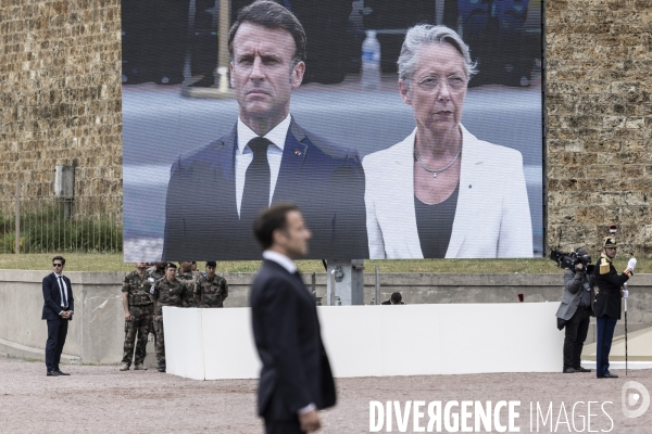 83e anniversaire de lAppel du 18 juin 1940 au Mont-Valérien.