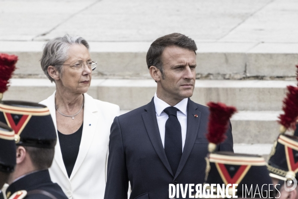 83e anniversaire de lAppel du 18 juin 1940 au Mont-Valérien.