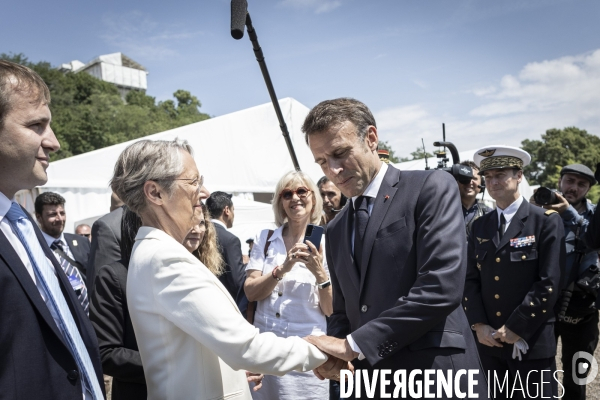 83e anniversaire de lAppel du 18 juin 1940 au Mont-Valérien.