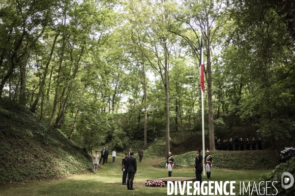 83e anniversaire de lAppel du 18 juin 1940 au Mont-Valérien.