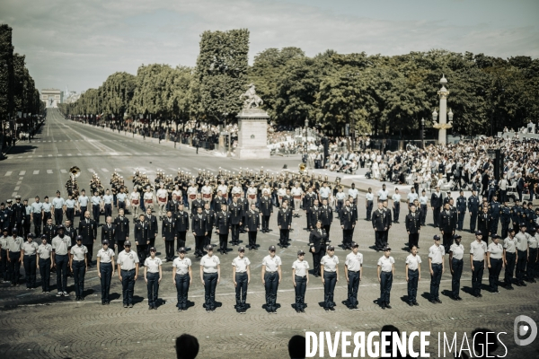 Défilé militaire du 14 juillet.