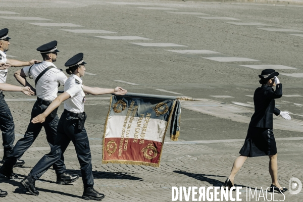 Défilé militaire du 14 juillet.